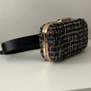 Chic Tweed belt Bag